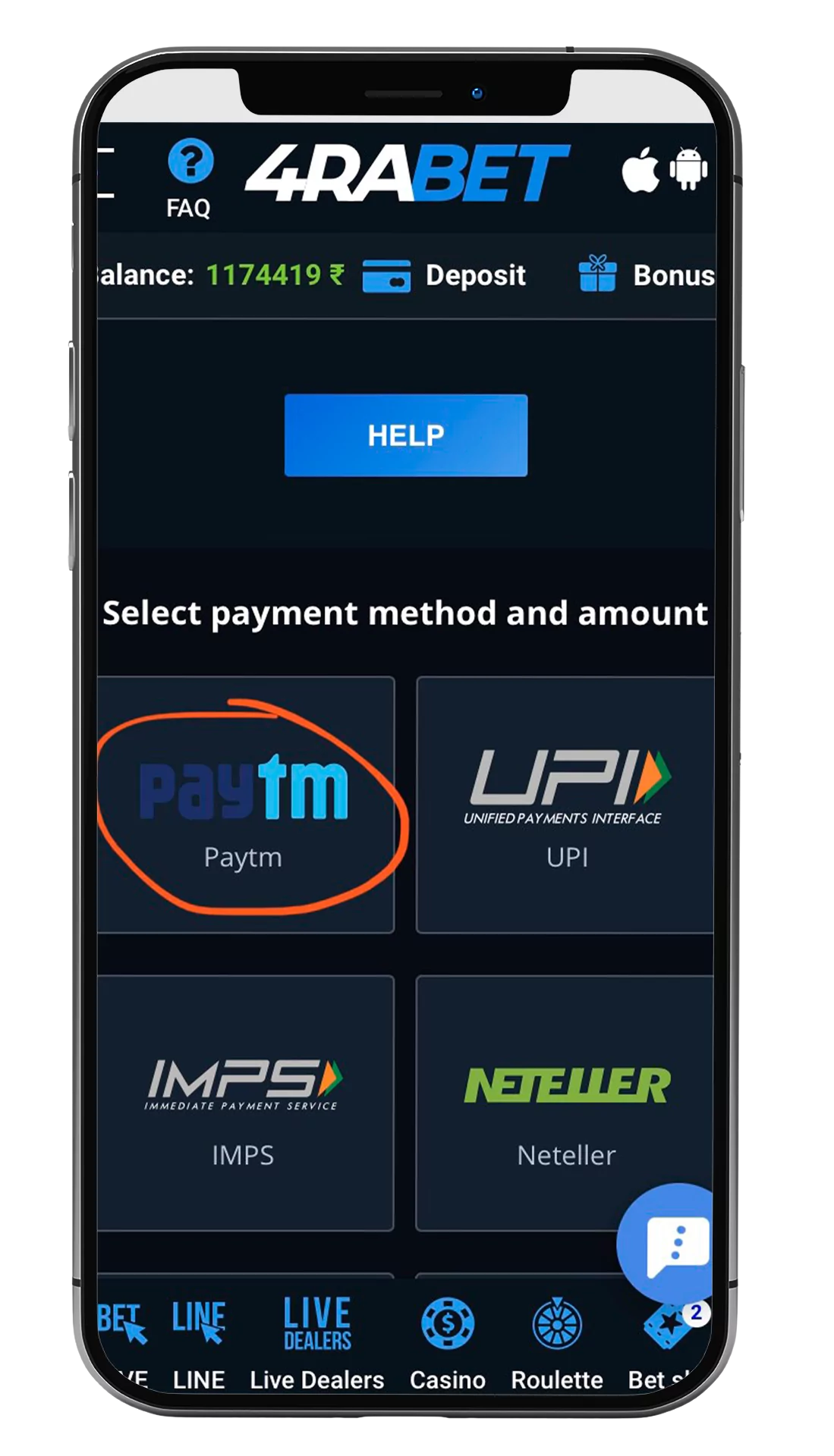 You can choose Paytm as a very convenient and popular payment system in India.