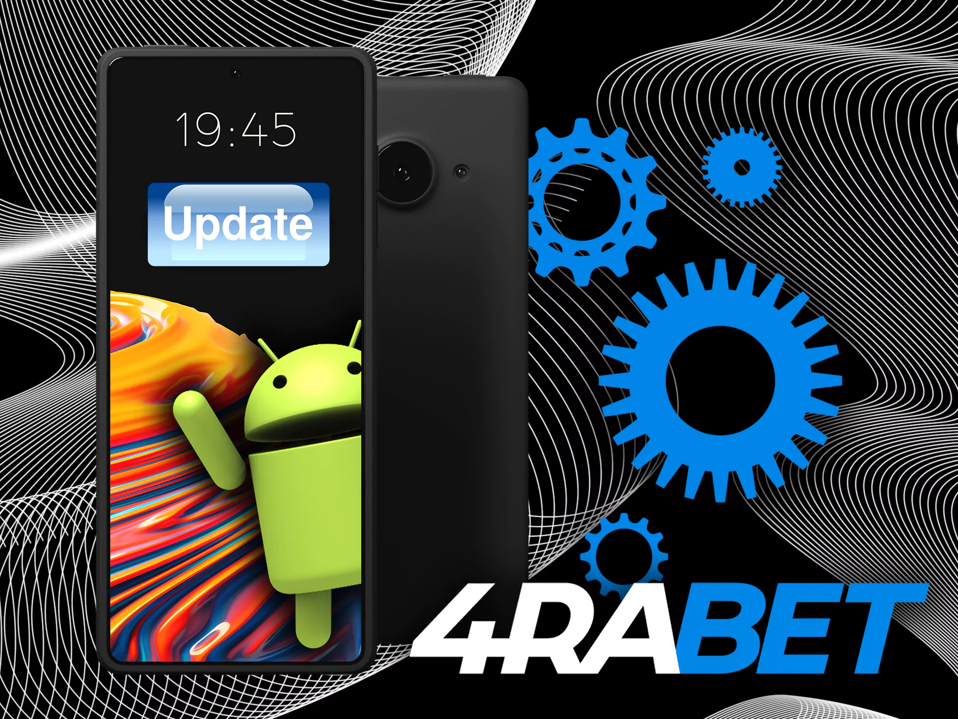 Setting up the 4rabet app for android smartphones to automatically update.