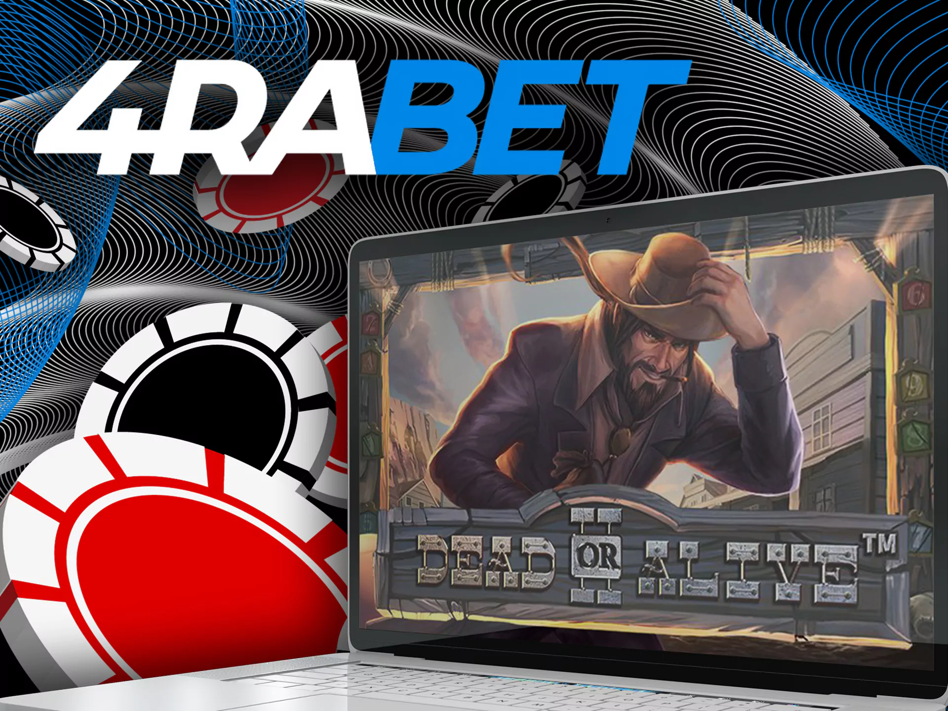 Dead or Alive 2 — one of the most best Casino game at 4rabet Bookie.