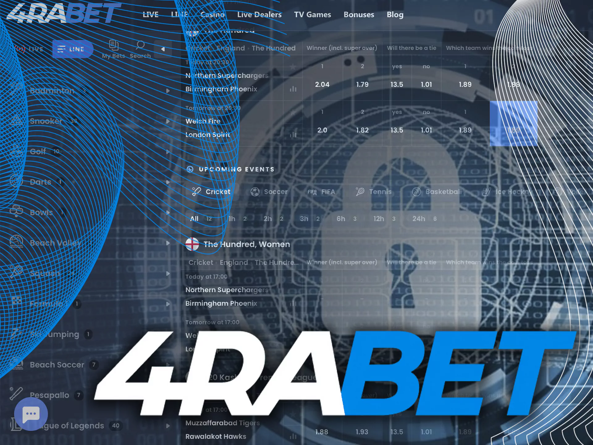 4rabet is licensed, safe and reliable. It has a self-developed security system and user data protection.