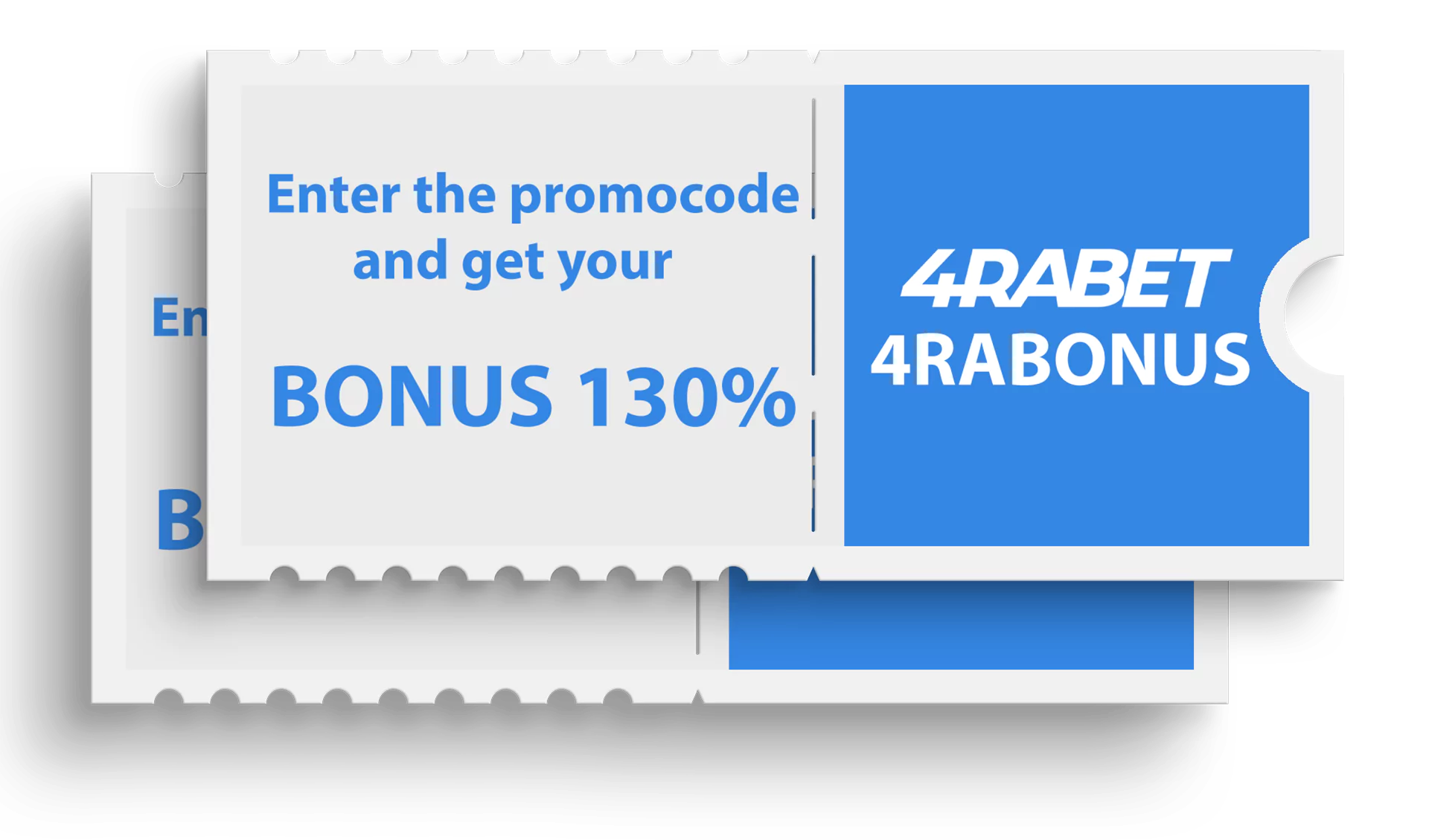 Use our promocode to get advantages after registration and depositing at 4rabet.