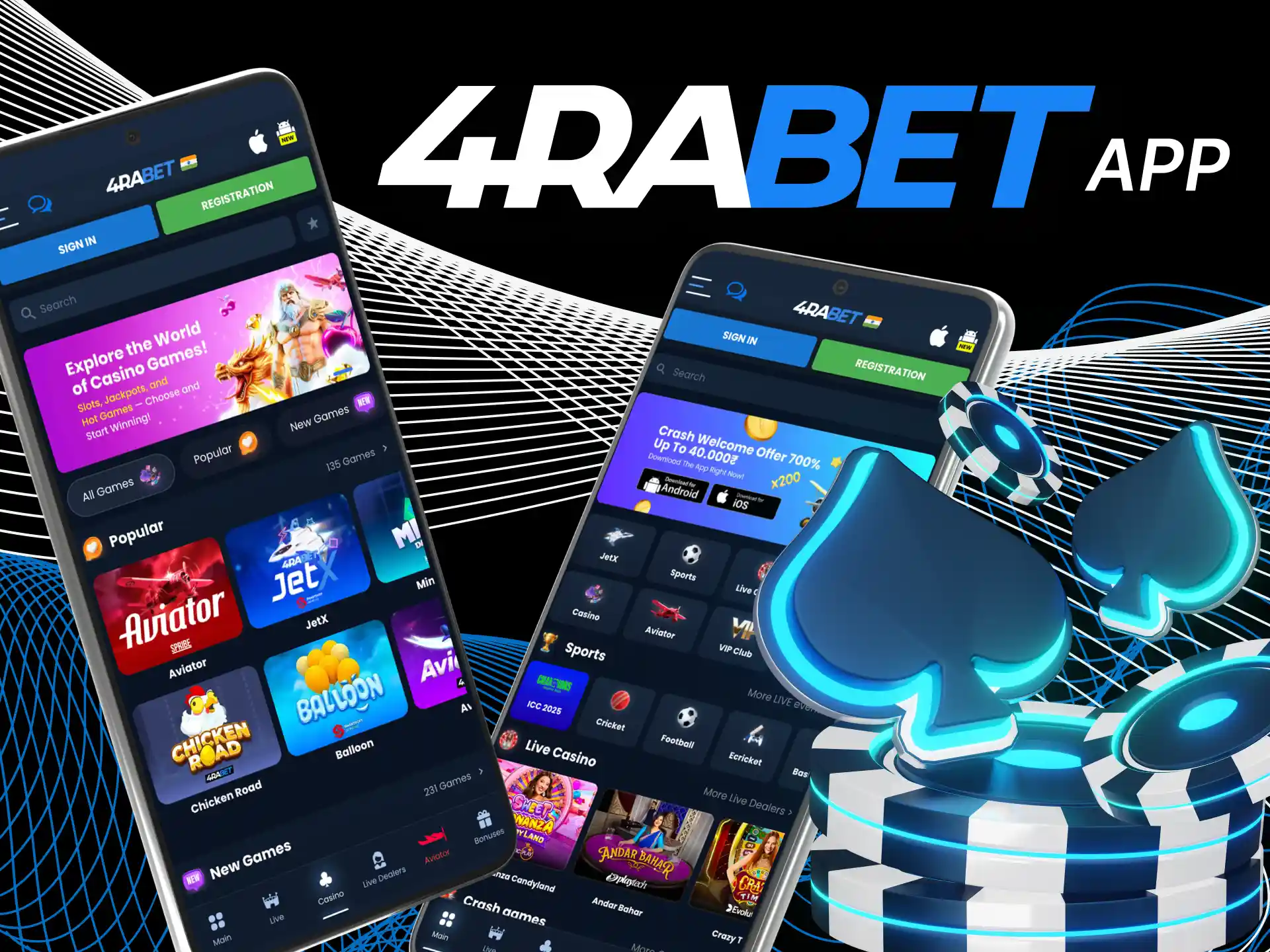 The 4rabet app is available on almost all Android devices, check out the list of available Android devices, download the 4rabet apk and start playing now.