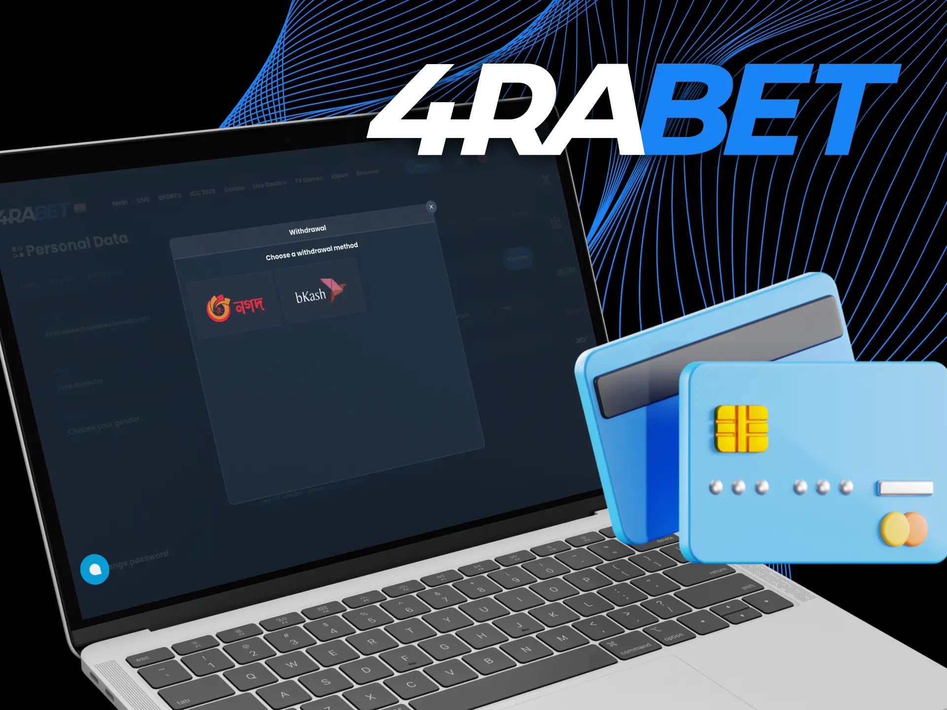 Withdraw your winnings from the Aviator game at the 4RaBet online casino.
