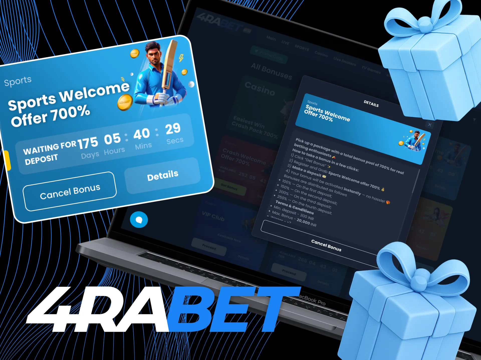 All the information about how the welcom bonus works in volleyball betting.