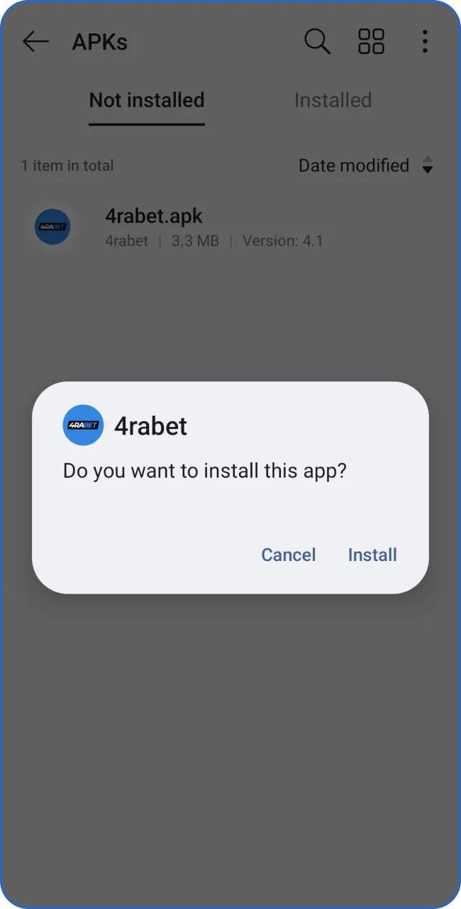Download the 4RaBet app effortlessly through the link.