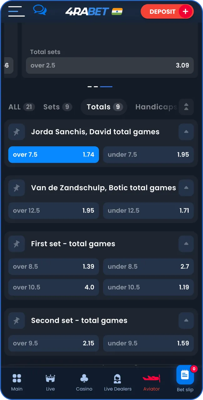 Analyze the match and select probable outcomes.